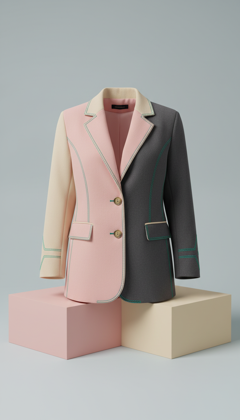 Blazer fluido algodón stretch